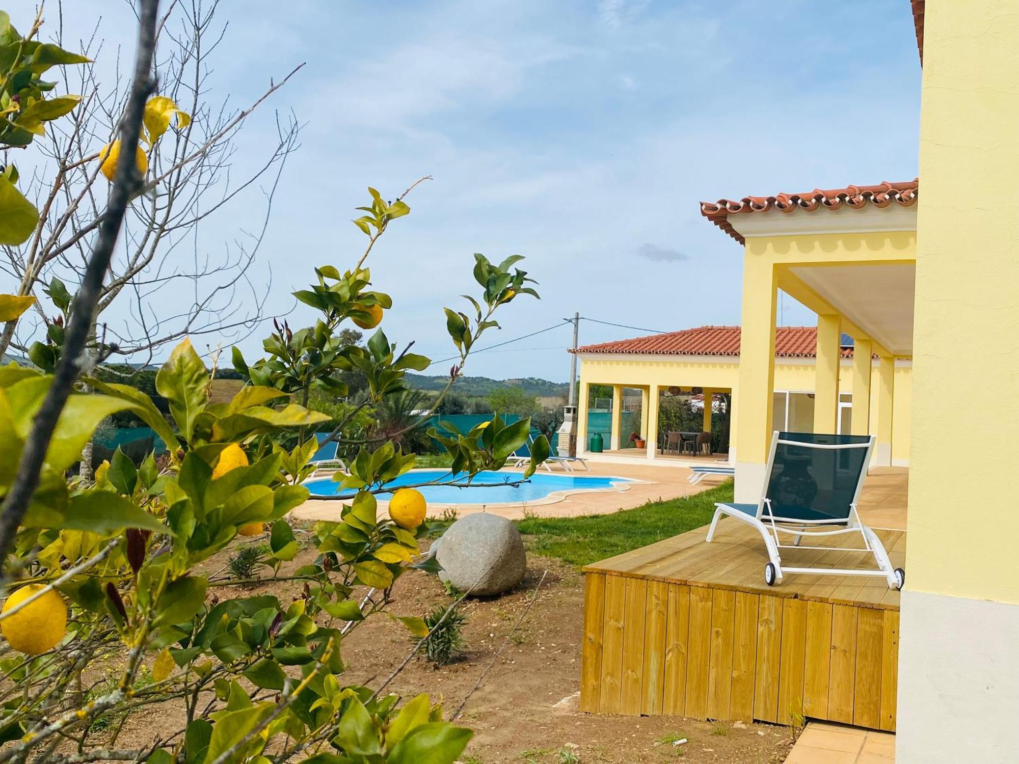 Pôr-do-sol Villa São Pedro do Corval Extérieur photo